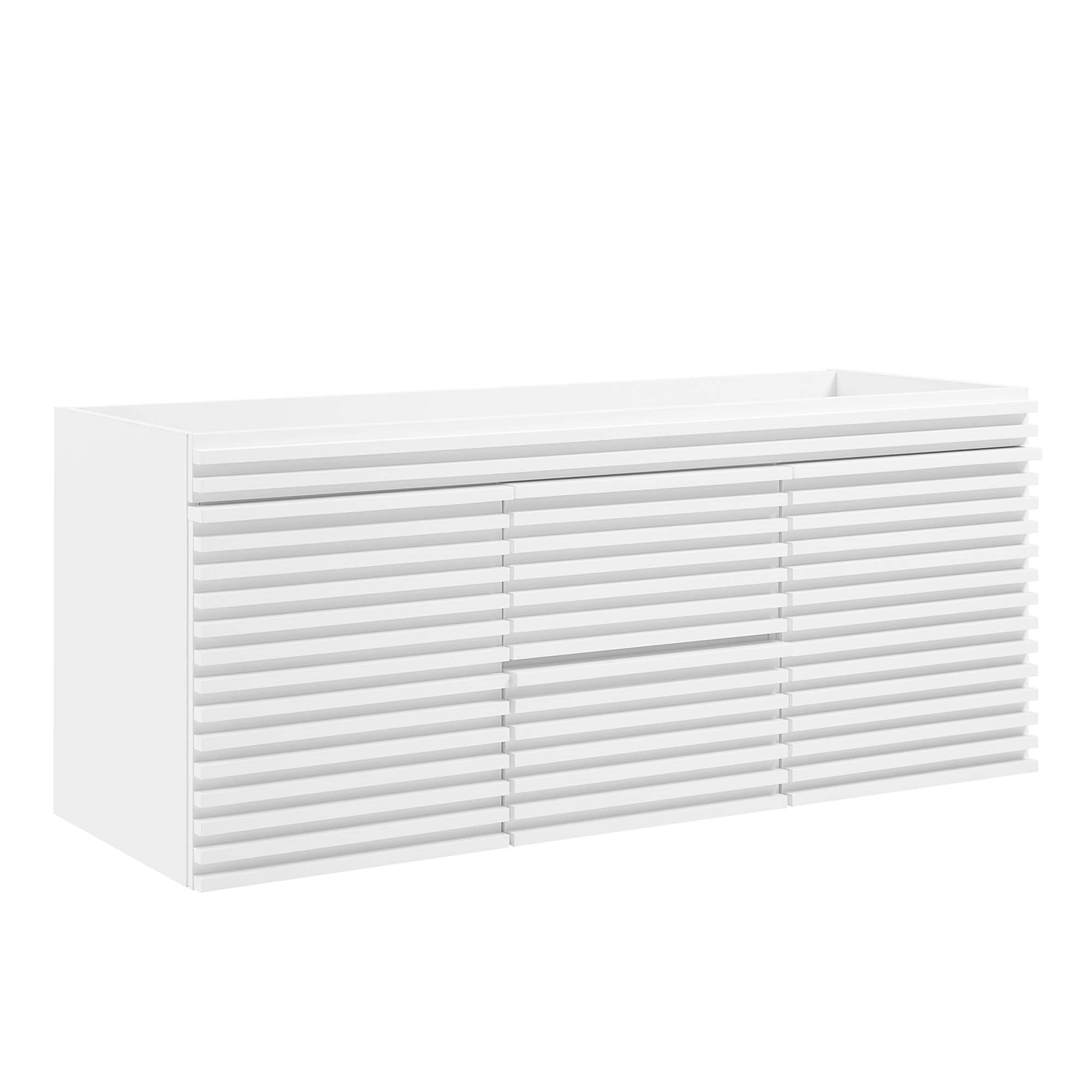 Render 48" Wall-Mount Bathroom Cabinet Basin Not Included