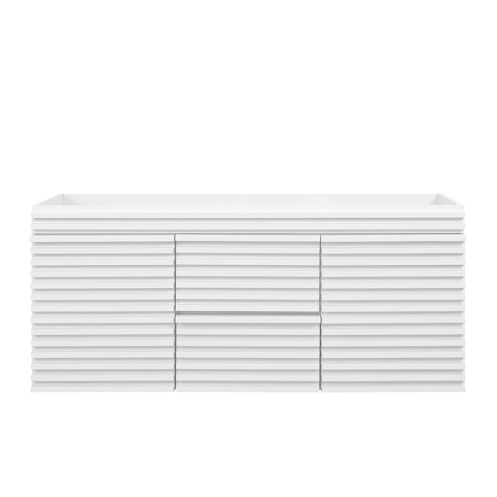 Render 48" Wall-Mount Bathroom Cabinet Basin Not Included
