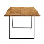 Viggo 60" Live Edge Acacia Wood Acacia Wood Dining Table