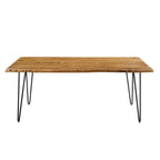 Ardor 74" Live Edge Acacia Wood Acacia Wood Dining Table