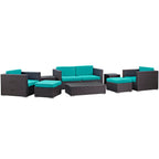 Venice 8 Piece Outdoor Patio Sofa Set