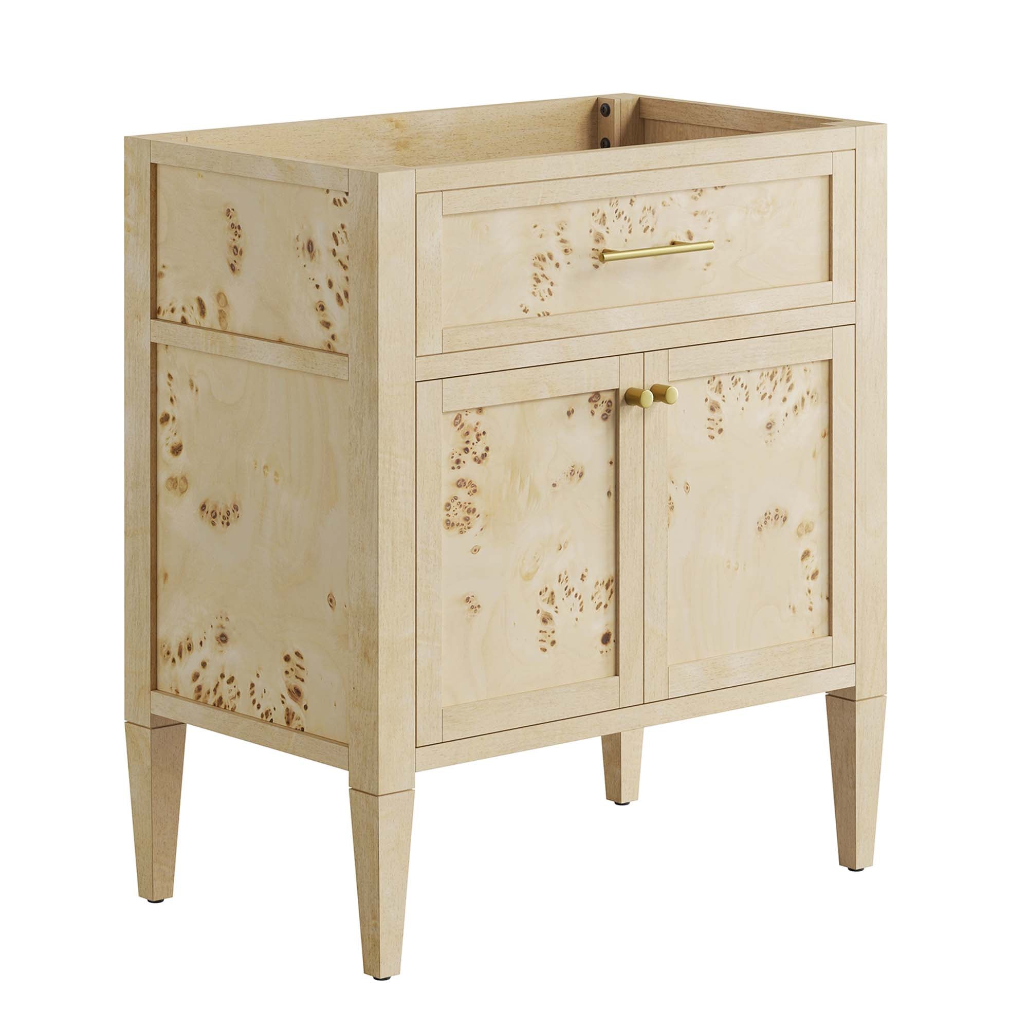 Elysian Bathroom Cabinet Basin Not Included - EEI-6138-BUR
