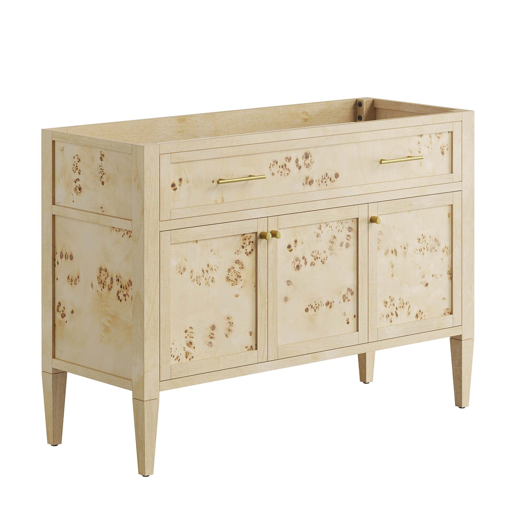Elysian Bathroom Cabinet Basin Not Included - EEI-6140-BUR