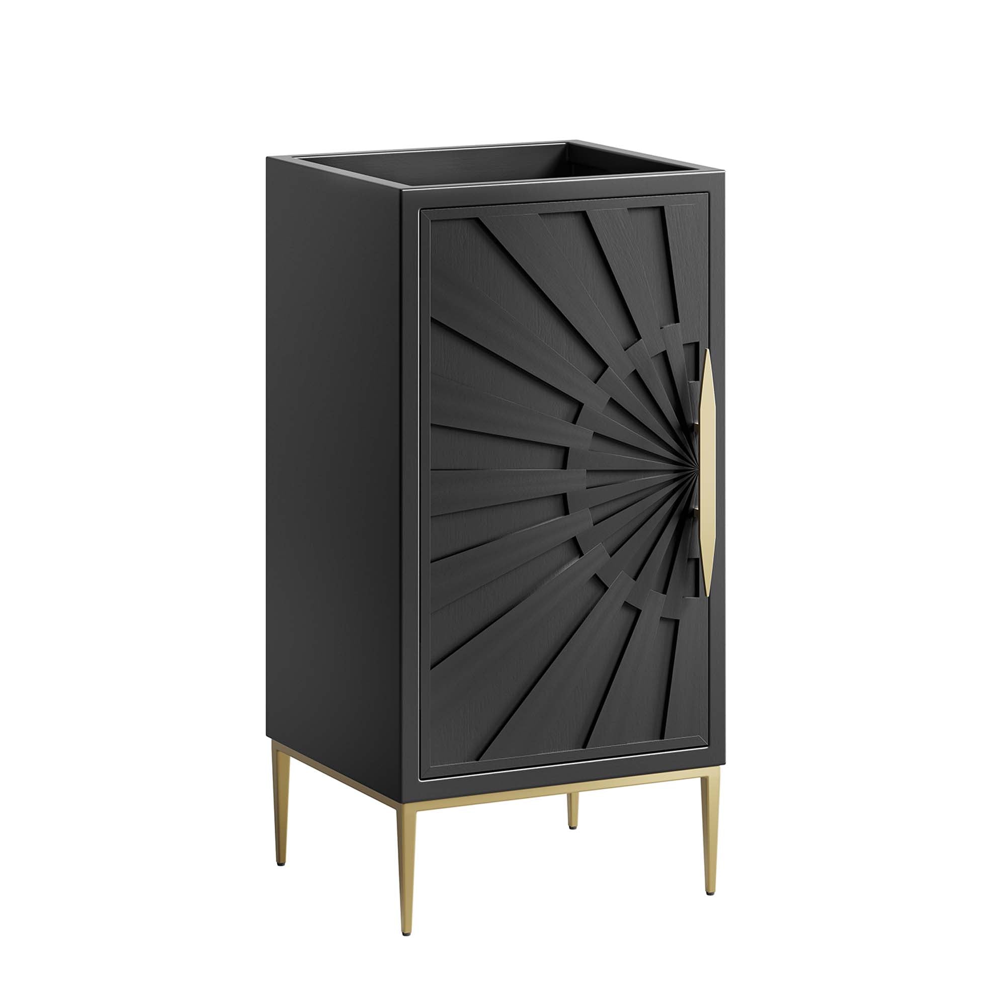 Awaken Bathroom Cabinet Basin Not Included - EEI-6159-BLK