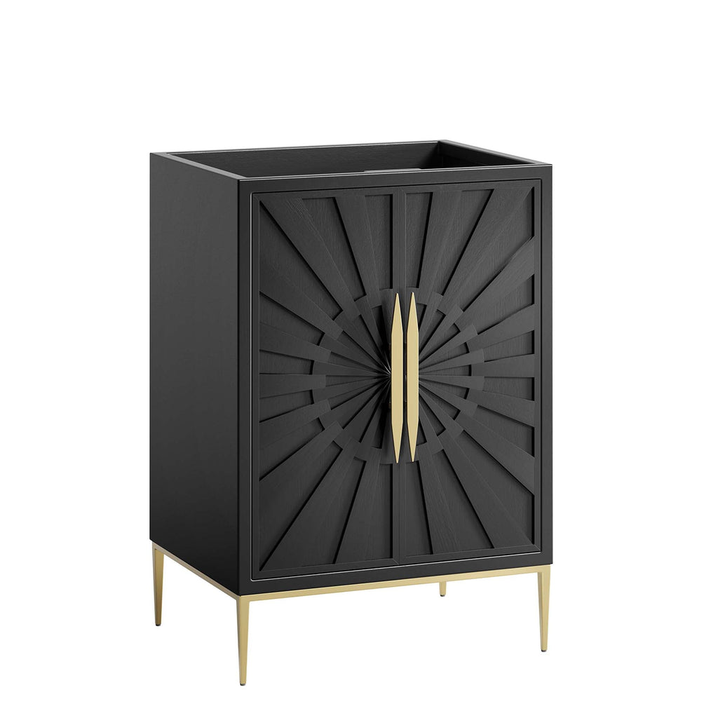 Awaken Bathroom Cabinet Basin Not Included - EEI-6160-BLK