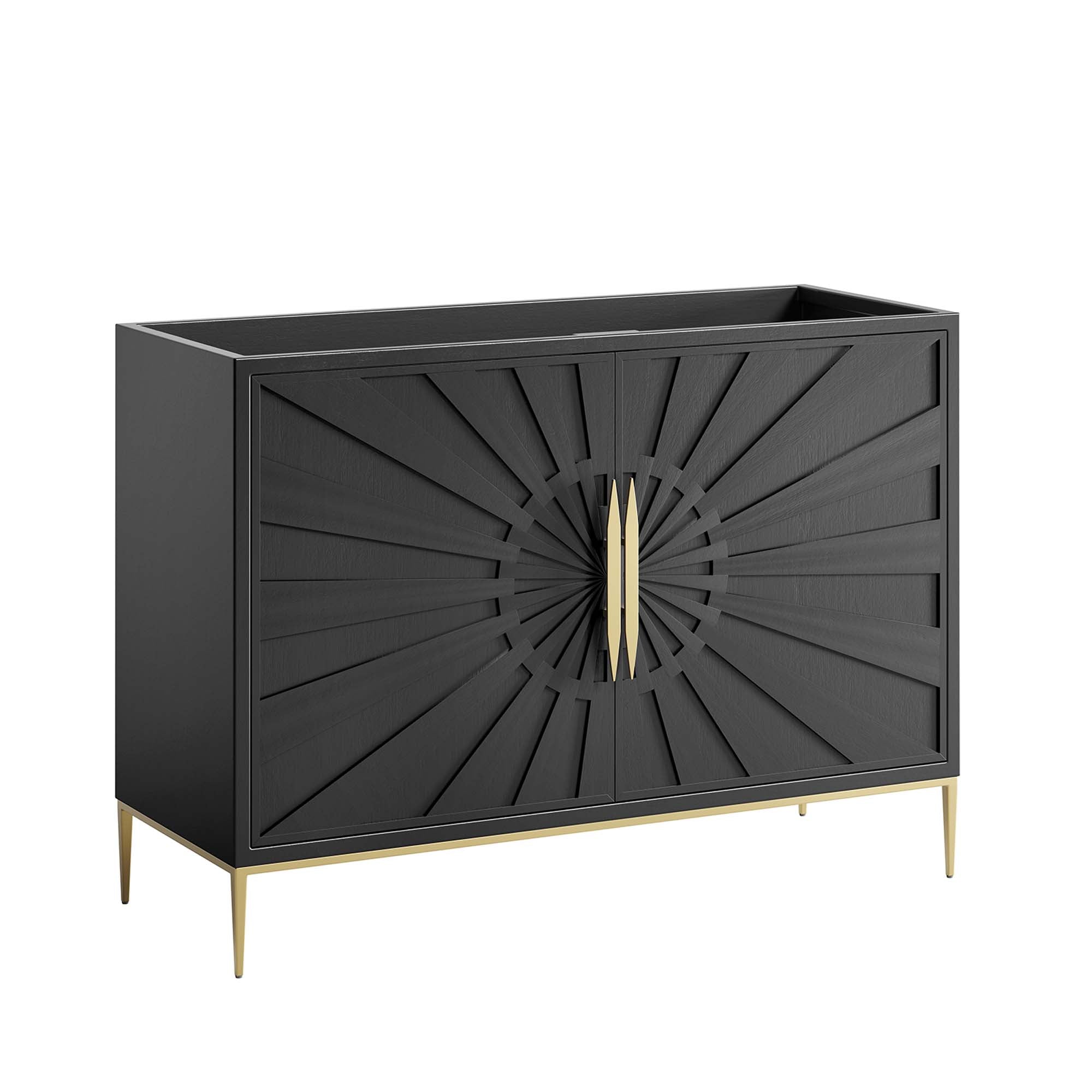 Awaken Bathroom Cabinet Basin Not Included - EEI-6163-BLK