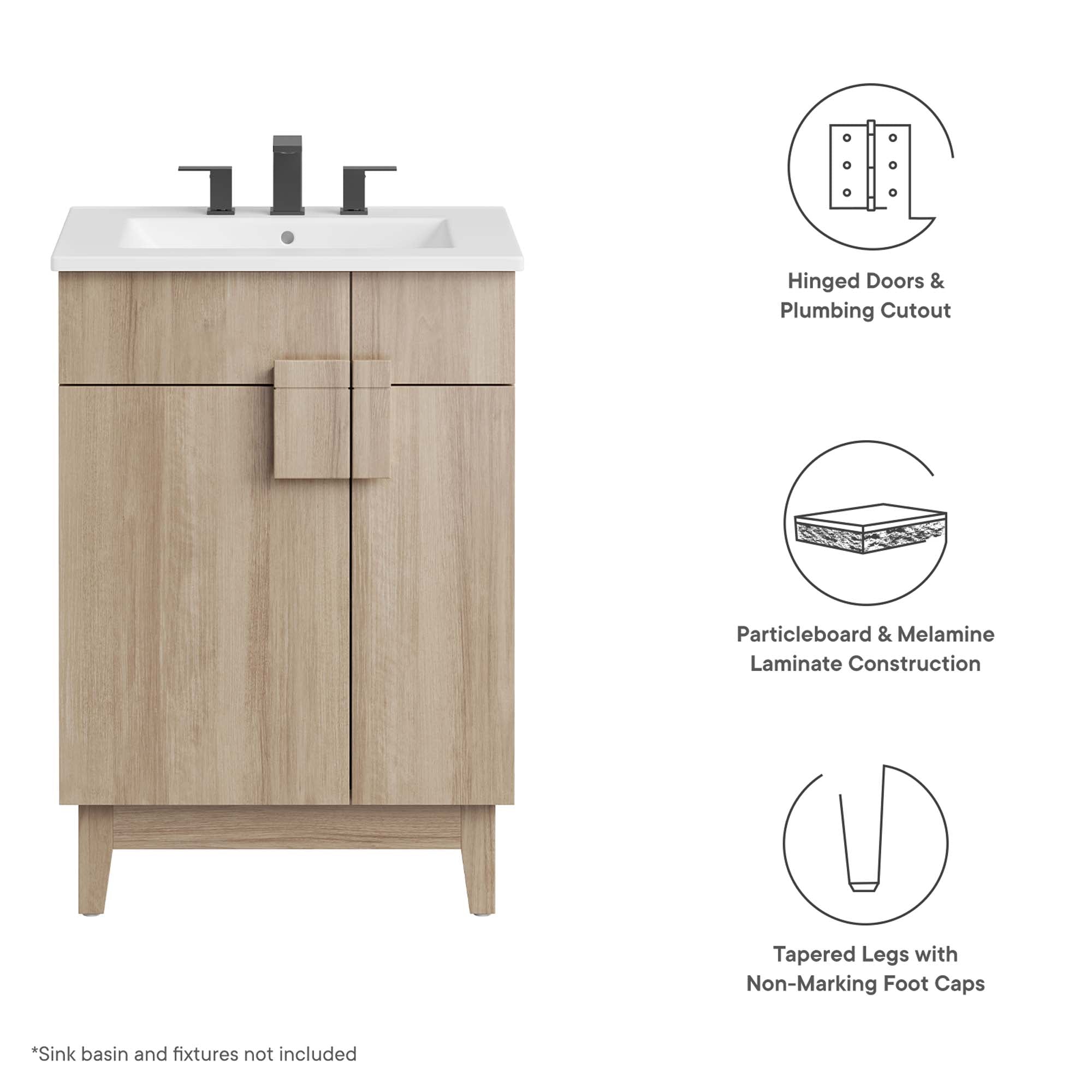 Miles Bathroom Cabinet Basin Not Included