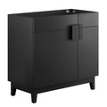 Miles Bathroom Cabinet Basin Not Included - EEI-6400-BLK