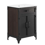 Steamforge Bathroom Vanity Basin Included - EEI-6413-WHI-BLK