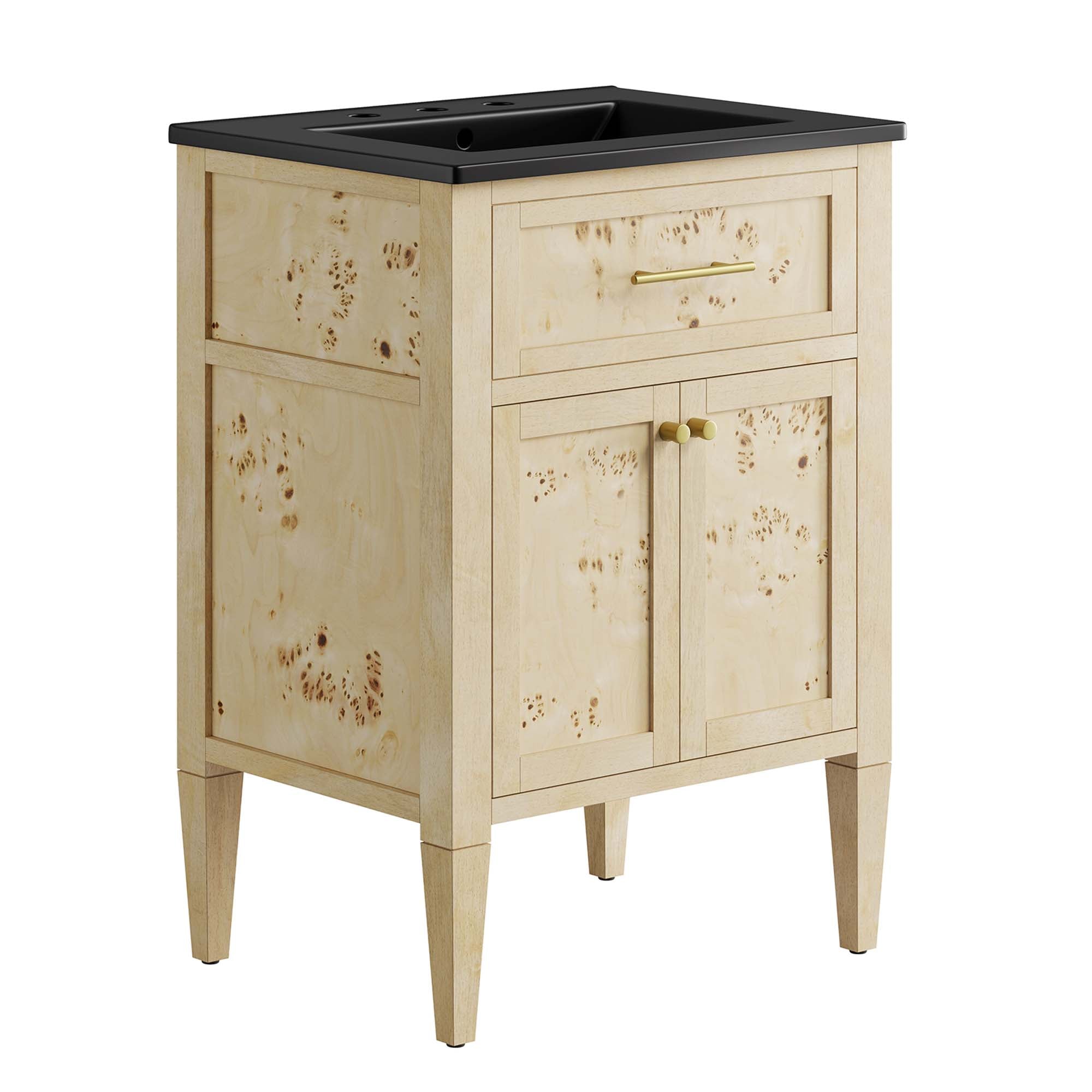Elysian Bathroom Vanity Basin Included - EEI-6441-BLK-BUR
