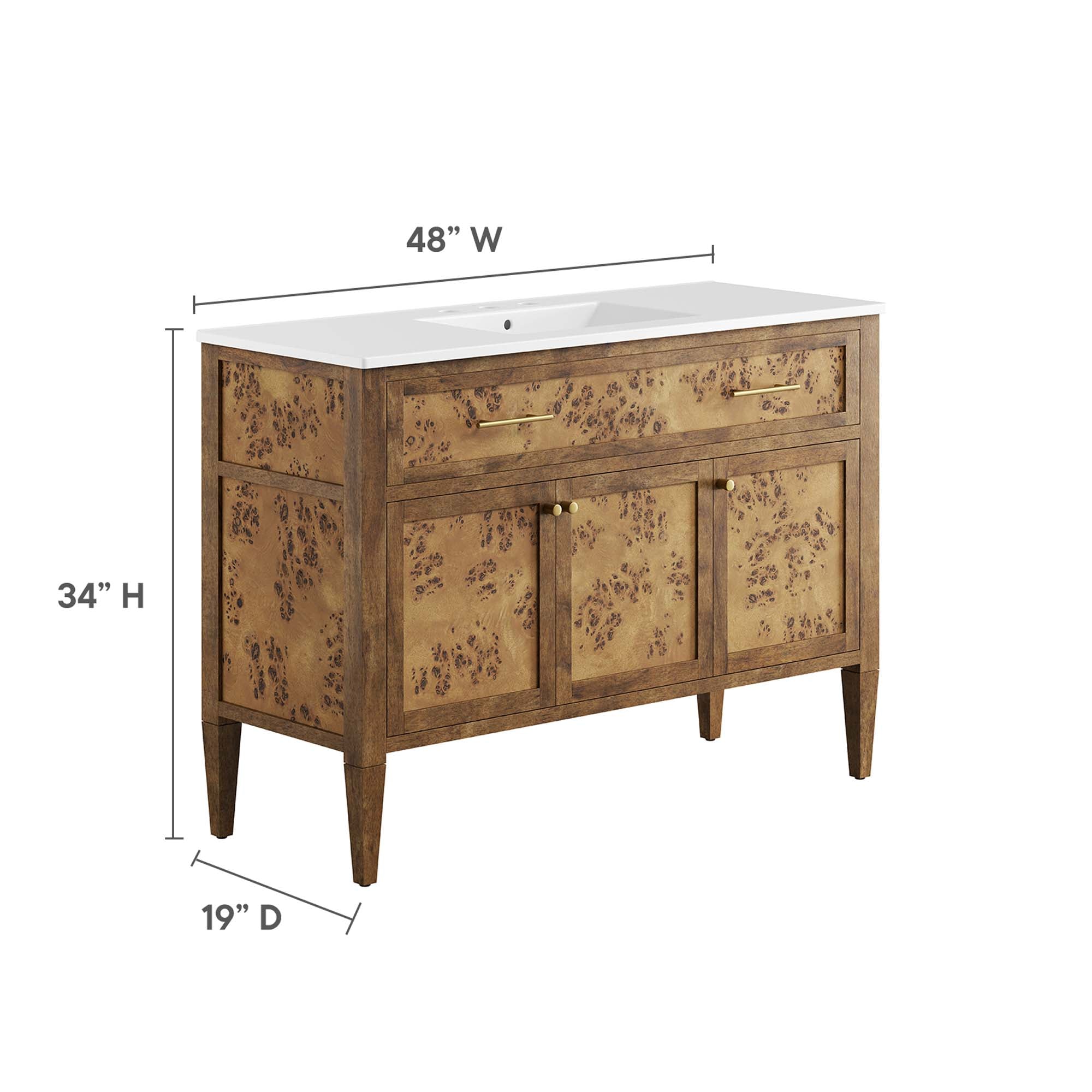 Elysian Bathroom Cabinet Basin Not Included