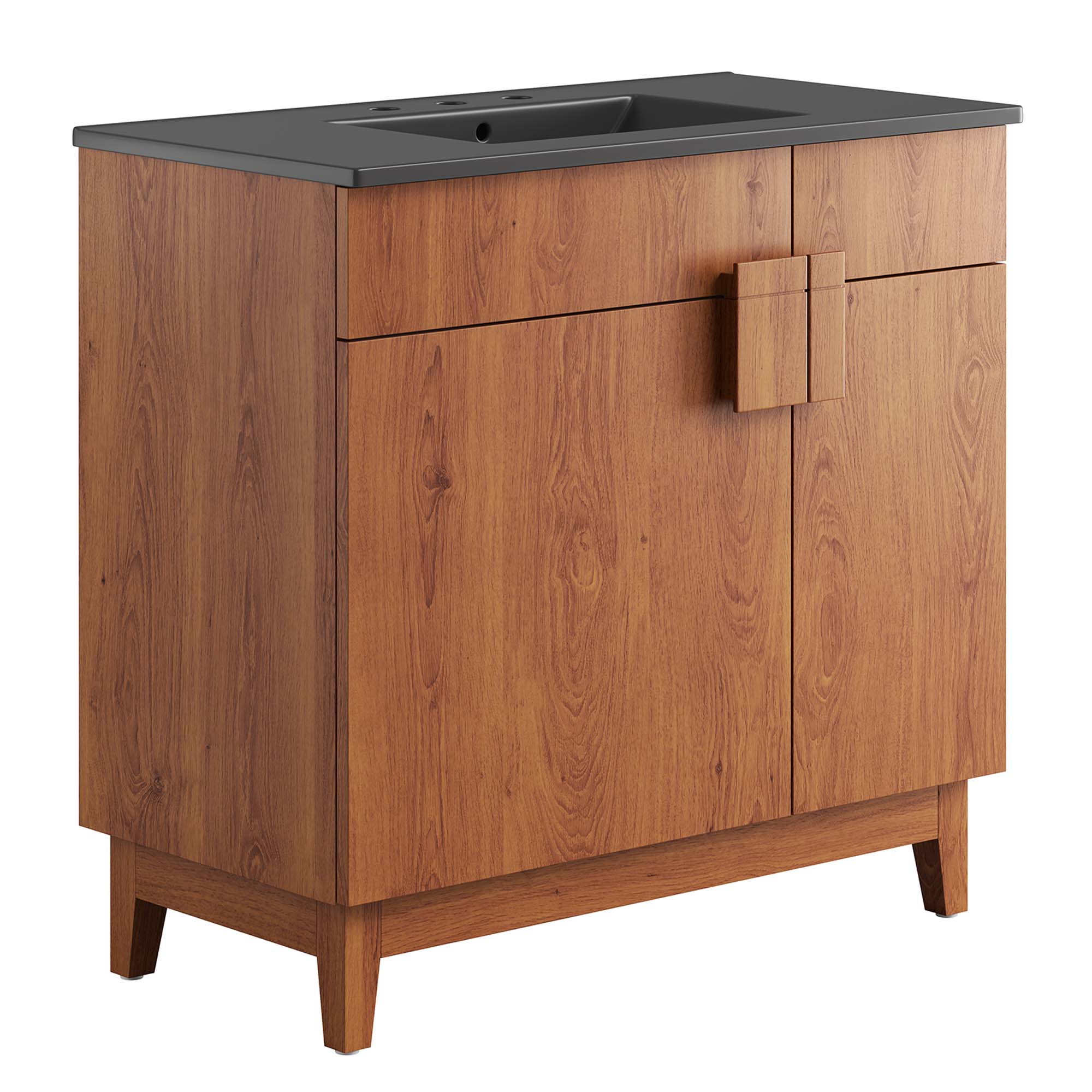 Miles Bathroom Vanity Basin Included - EEI-6485-BLK-WAL