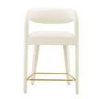 Pinnacle Performance Velvet Counter Stool Set of 2