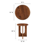 Rivian Round 48" Wood Dining Table