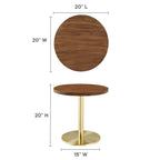 Viva Round White Marble Side Table