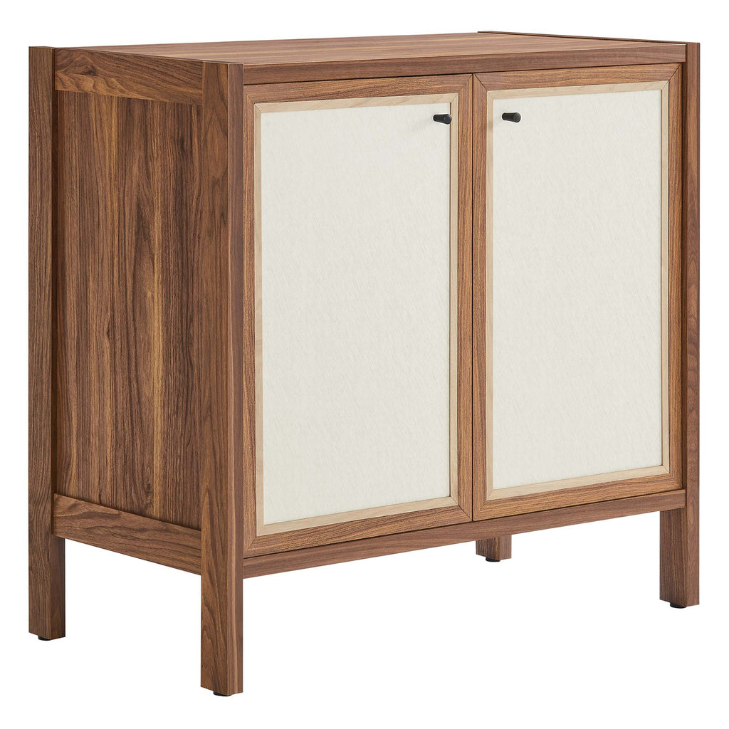Capri 33" Wood Grain Storage Cabinet — EEI-6615-WAL
