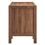 Capri 58" Wood Grain Office Desk