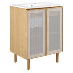 Calla Bathroom Vanity Basin Included - EEI-6677-WHI-OAK