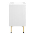 Chaucer Bathroom Vanity with White Basin Included