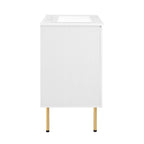 Chaucer Bathroom Vanity with White Basin Included