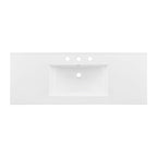Chaucer 48" Bathroom Vanity with White Basin Included