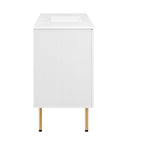 Chaucer 48" Bathroom Vanity with White Basin Included