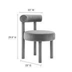Toulouse Boucle Fabric Dining Chair - Set of 2