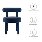 Toulouse Performance Velvet Dining Chair Set of 2