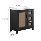 Dixie Bathroom Vanity Basin Included