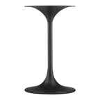 Lippa Round Artificial Travertine Side Table