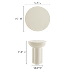 Caspian 40" Round Concrete Dining Table