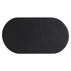 Caspian Oval Concrete Coffee Table