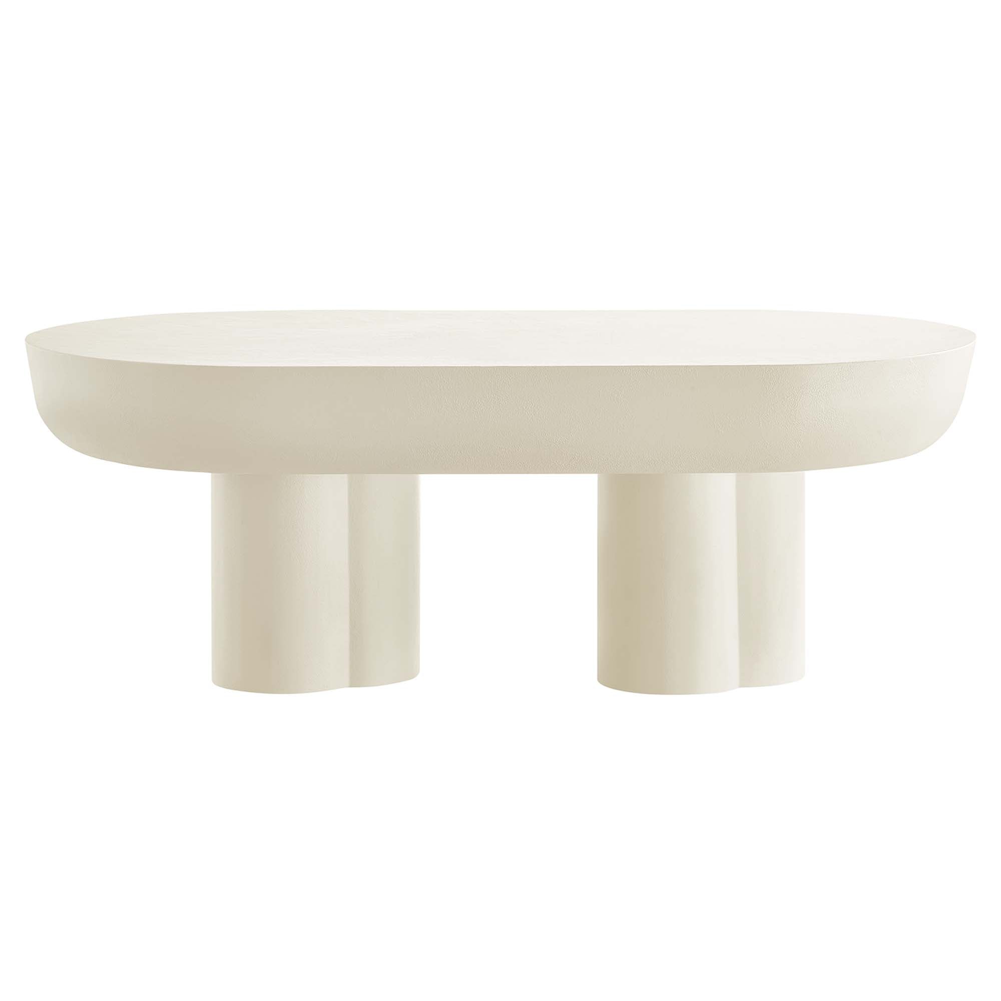 Caspian 72" Oval Concrete Dining Table
