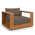 modern Outdoor Patio Acacia Wood Chair