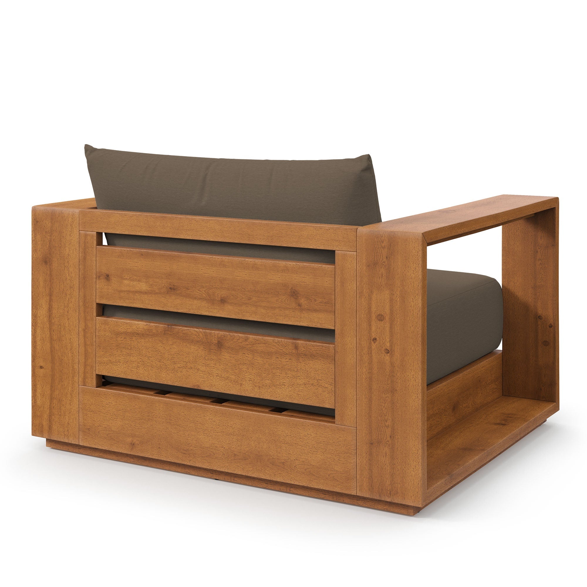 modern Outdoor Patio Acacia Wood Chair
