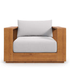 modern Outdoor Patio Acacia Wood Chair