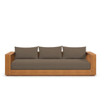modern Outdoor Patio Acacia Wood Sofa