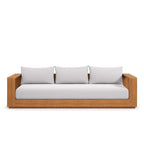 modern Outdoor Patio Acacia Wood Sofa