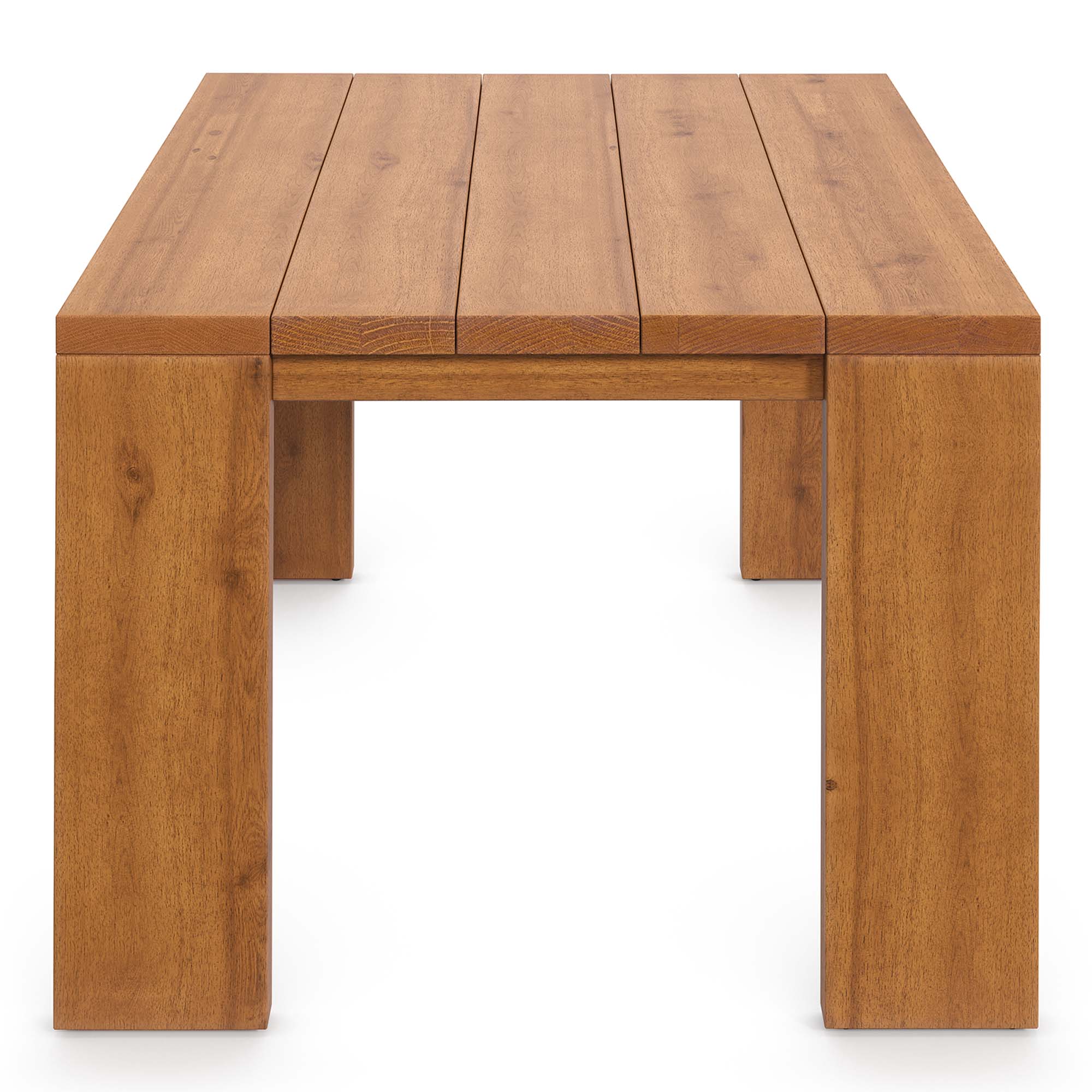modern Outdoor Patio Acacia Wood Side Table
