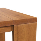 modern Outdoor Patio Acacia Wood Side Table
