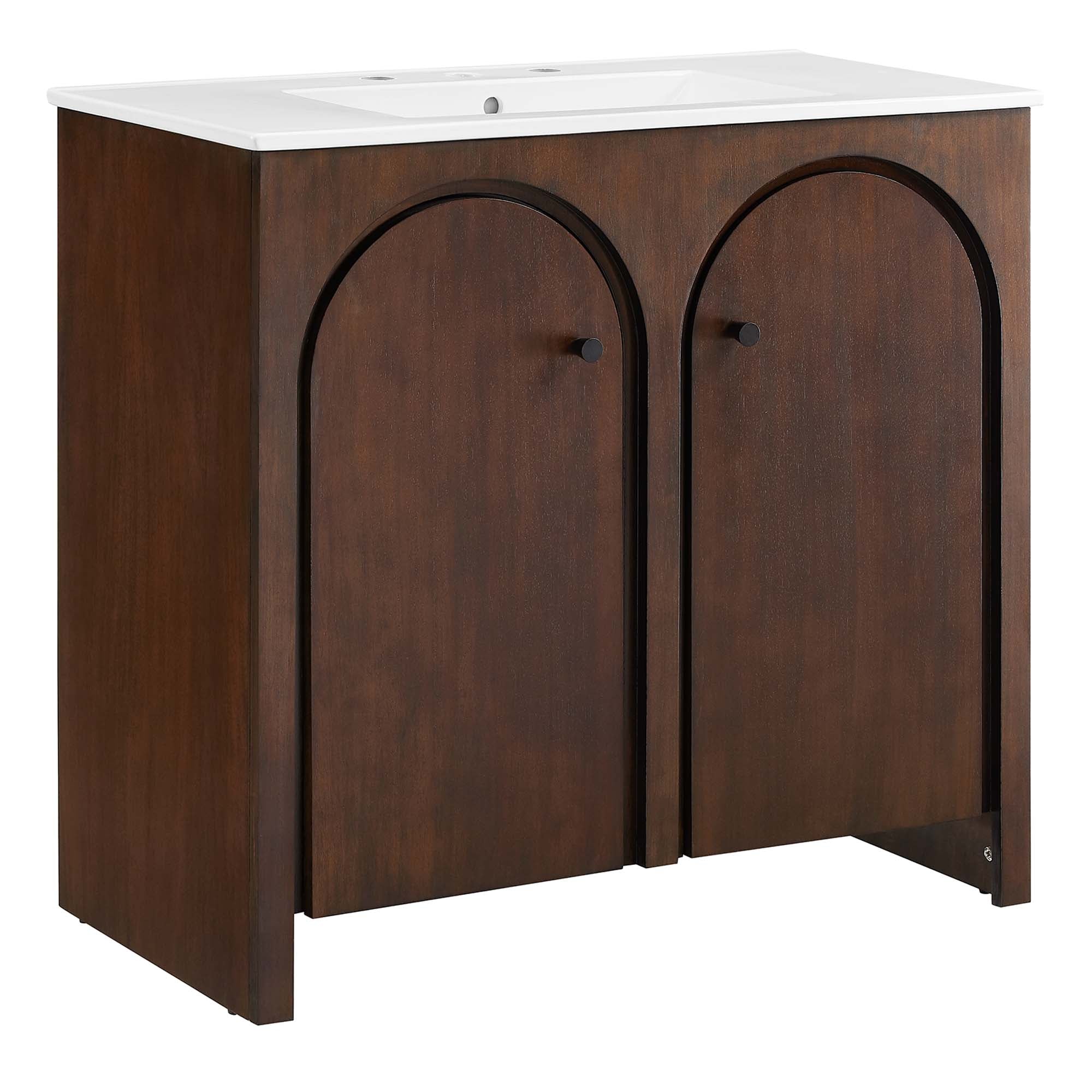 Appia Bathroom Vanity Basin Included - EEI-6790-WAL-WHI