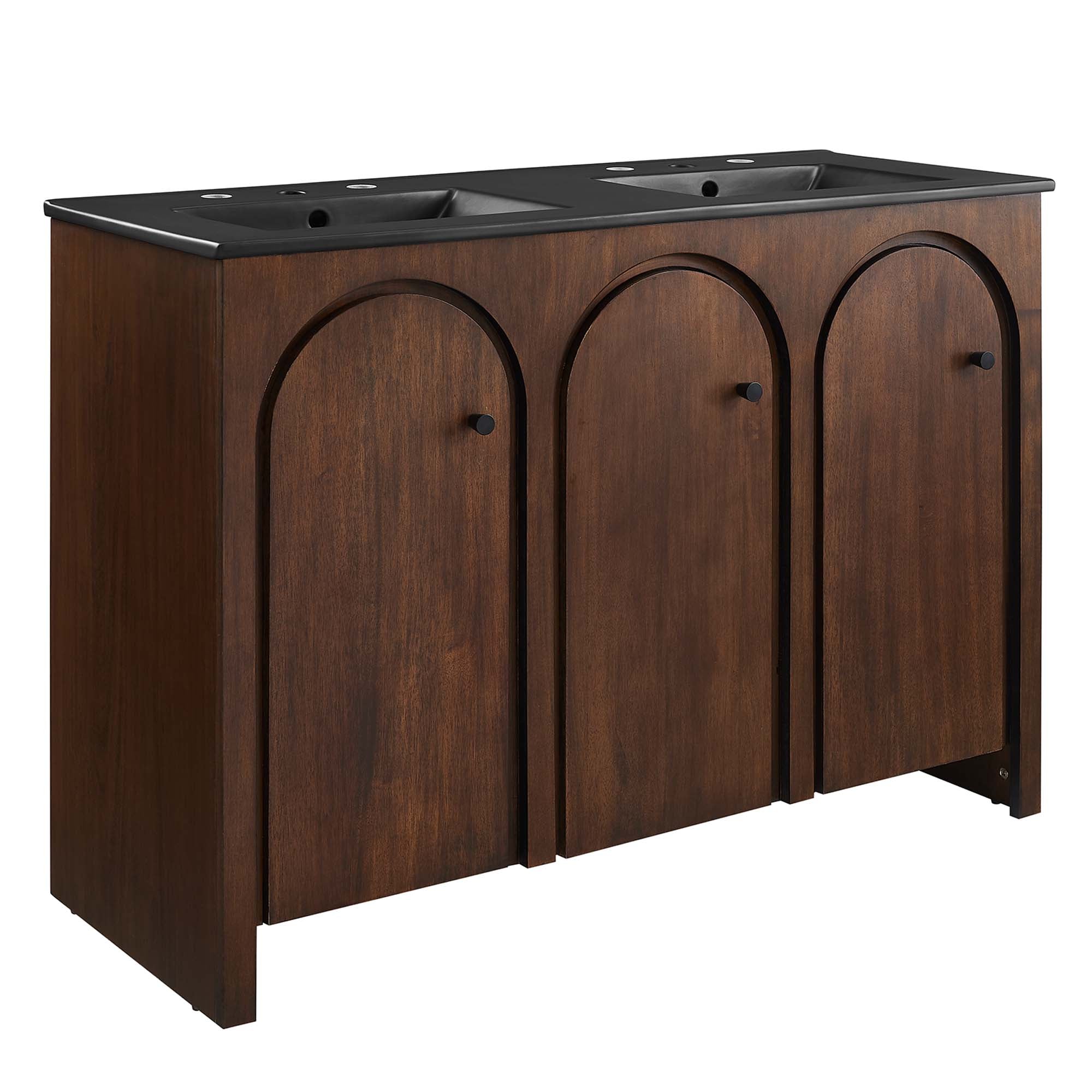 Appia Bathroom Vanity Basin Included - EEI-6793-WAL-BLK