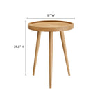 Chiro Round Wood Side Table