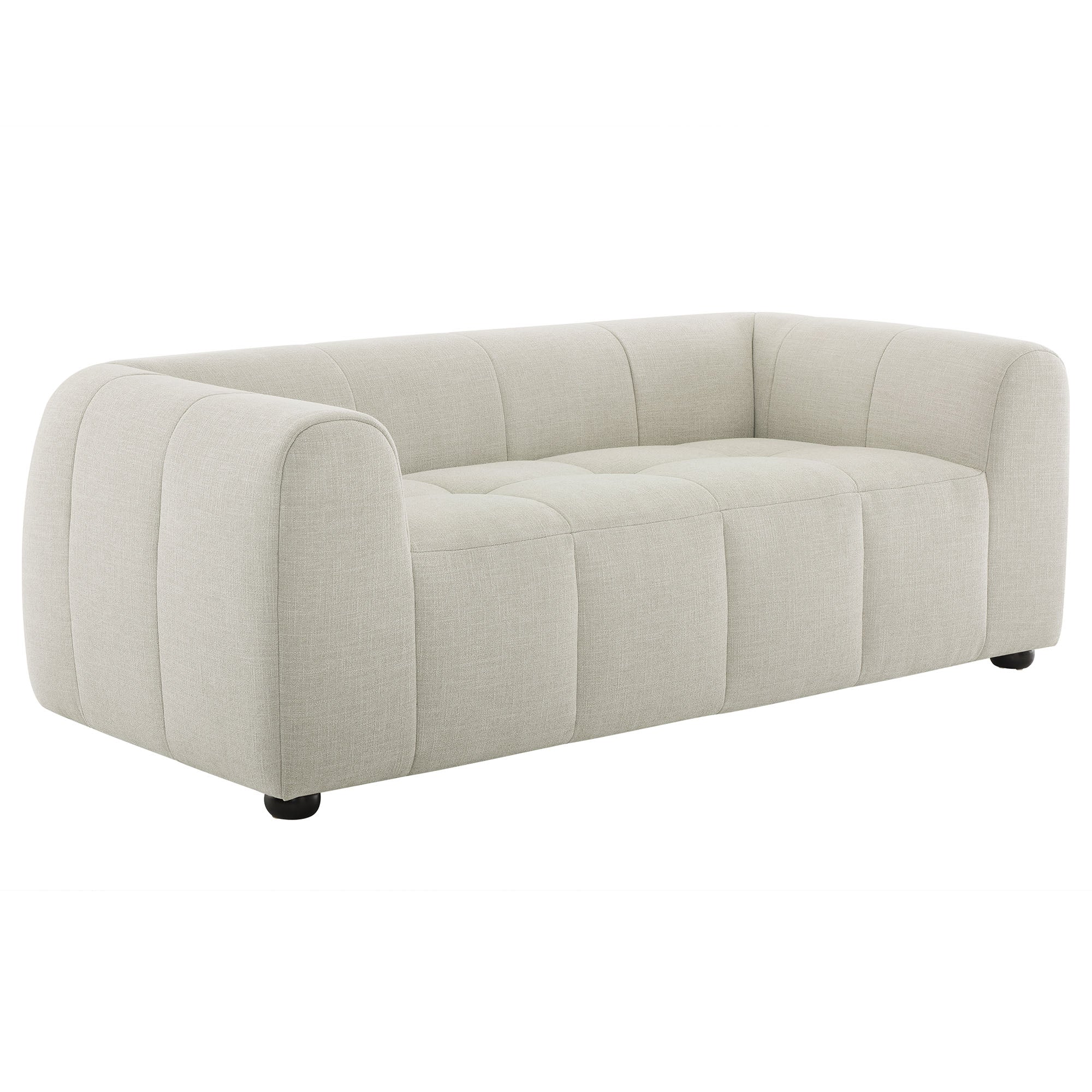 Liana   Upholstered Fabric Loveseat - EEI-6867-LIN