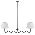 Wave Squiggle 2-Arm Pendant Light