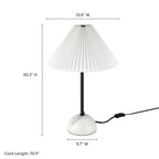 Illusion Marble Dome Floor Lamp