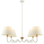 Sunlit Squiggle 4-Arm Pendant Light