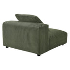 Solace  Modular Corduroy Upholstered Armless Chair