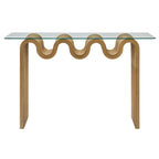 Ondine Glass Top 50" Console Table