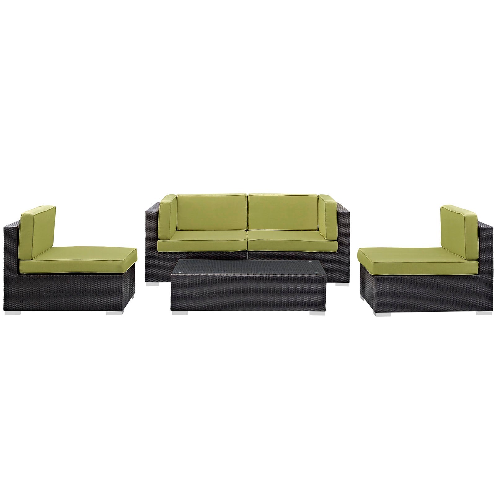 Camfora 5 Piece Outdoor Patio Sectional Set